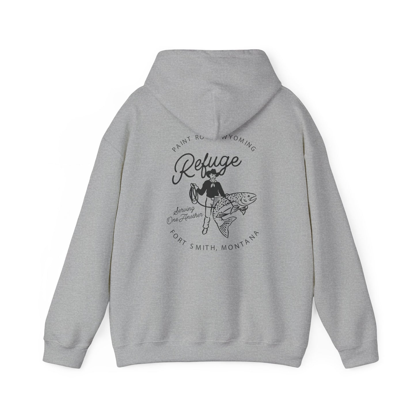 TROUT COWBOY X REFUGE HOODIE