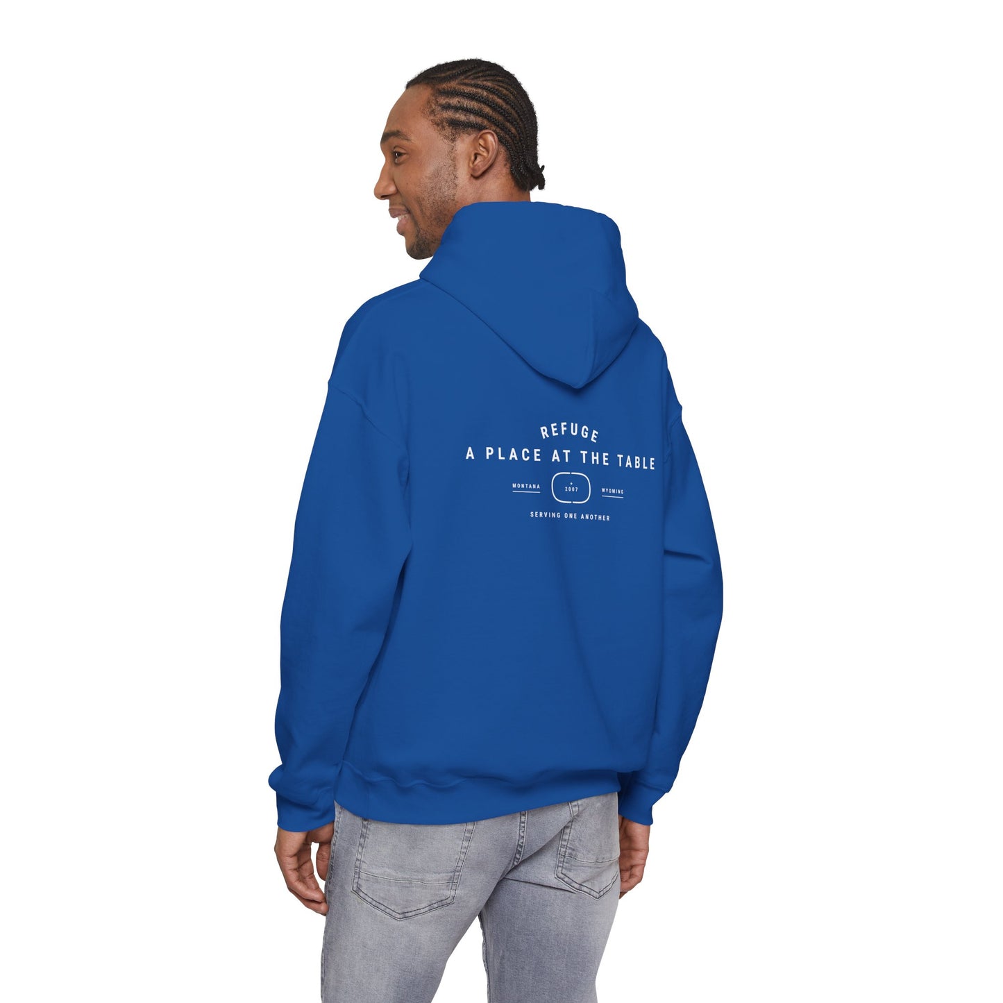 A PLACE AT THE TABLE X REFUGE DIAMOND HOODIE