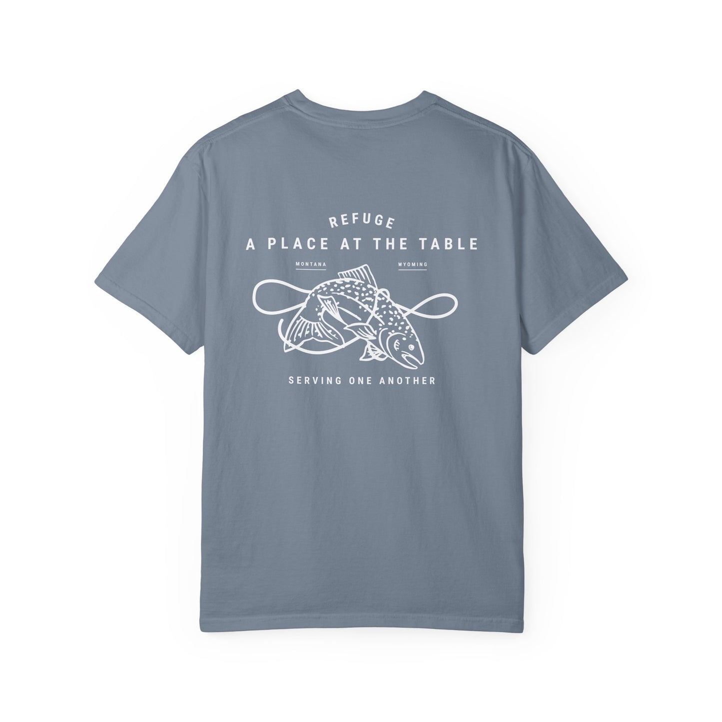 TROUT AT THE TABLE X REFUGE DIAMOND TEE