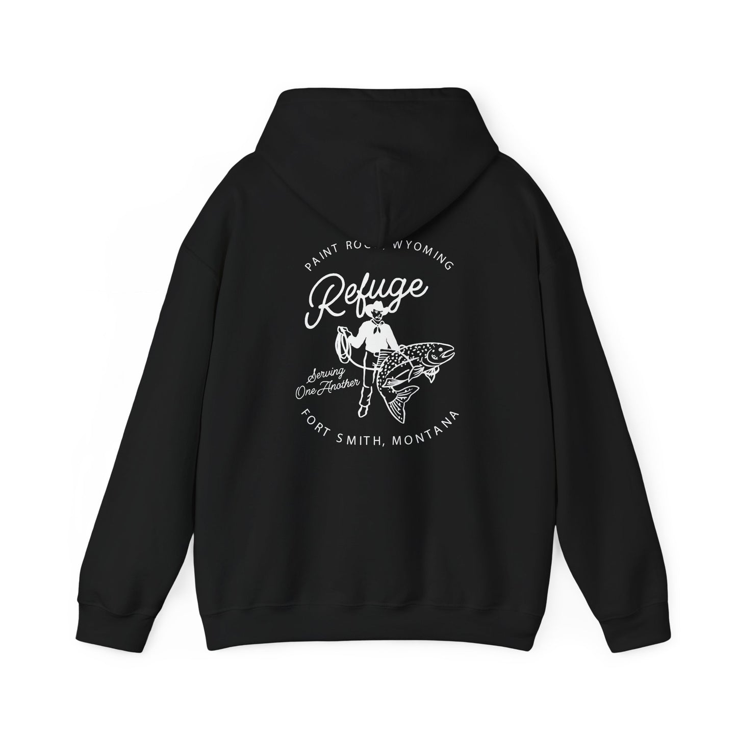 TROUT COWBOY X REFUGE HOODIE